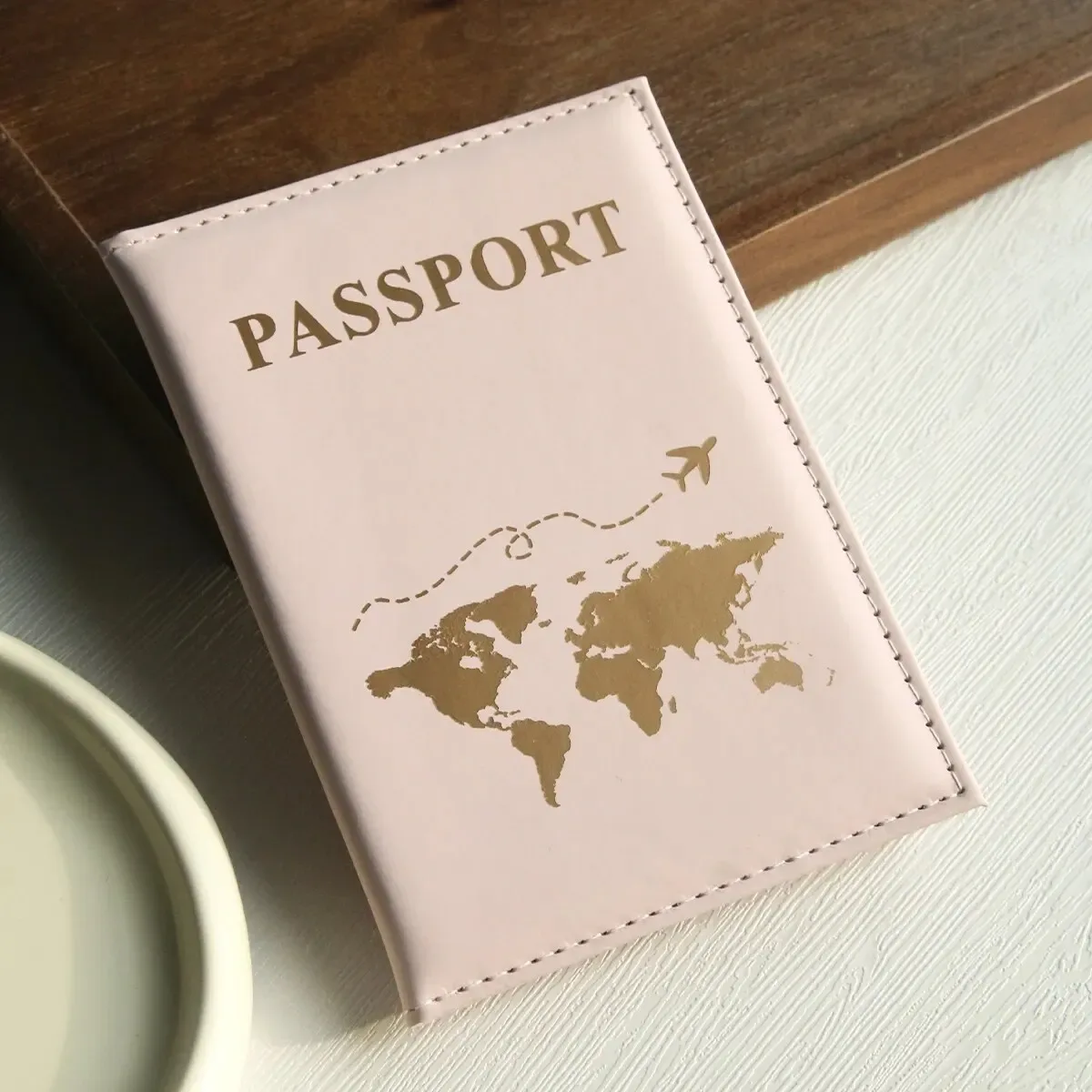 couverture de passeport, porte-passeport, organisateur de carte du monde, étui de protection pour cartes, porte-carte de crédit, document d'identité, portefeuille pour passeport