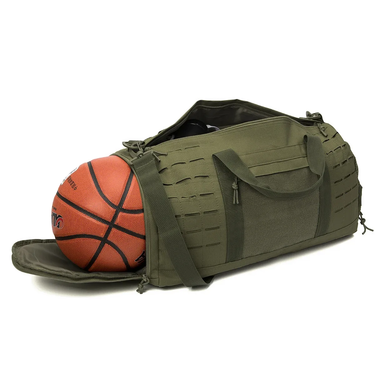 sac de voyage tactique 40l pour hommes, sac de sport, sac de week-end pour le basketball, bagage à main, équipement de camping en plein air