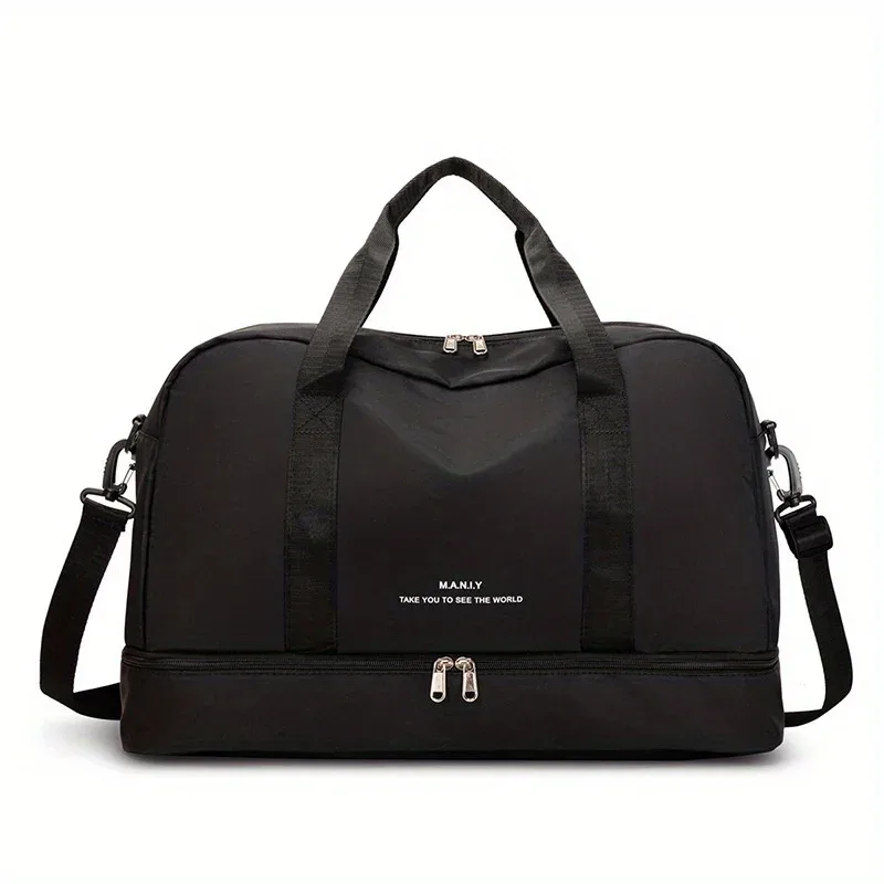 sac de voyage extensible pour femmes, sac à main de sport, sac de fitness, grande capacité, sac de nuit pour week-end à une épaule