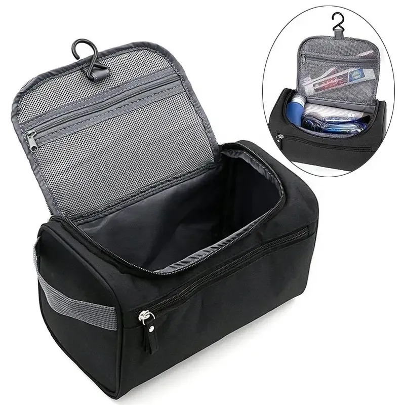 trousse de maquillage grande capacité pour femmes, trousse de toilette de voyage, trousse à cosmétiques