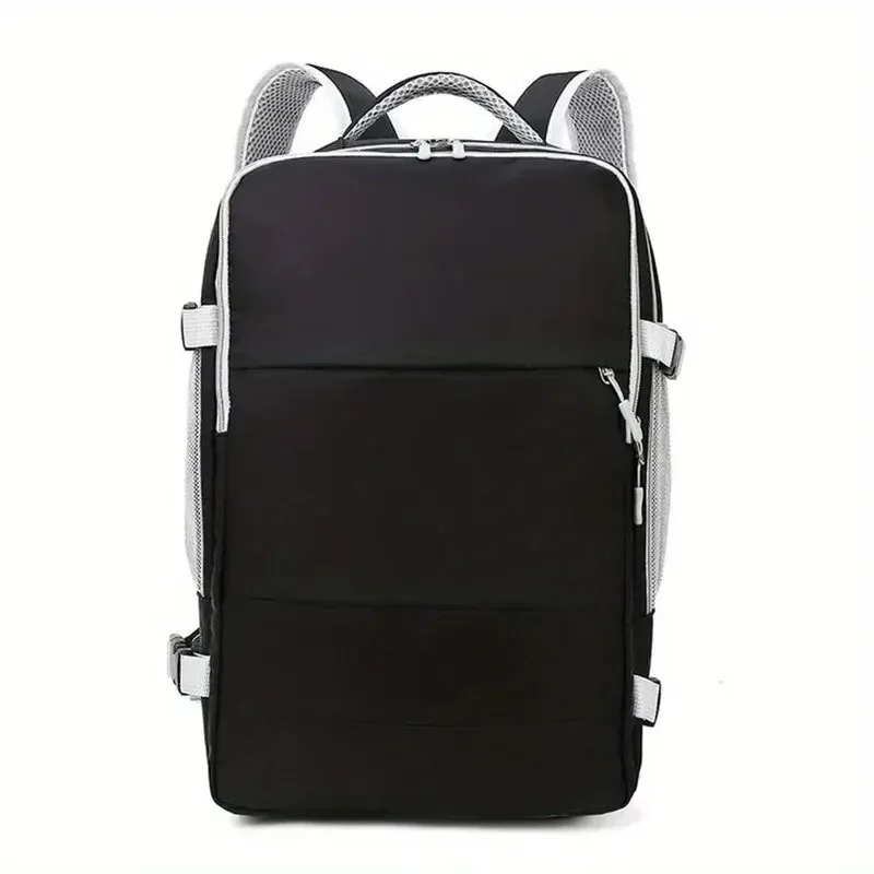 sac à dos imperméable avec compartiment à chaussures indépendant, rail de protection, interface usb, sac de voyage, sac de rangement grande capacité