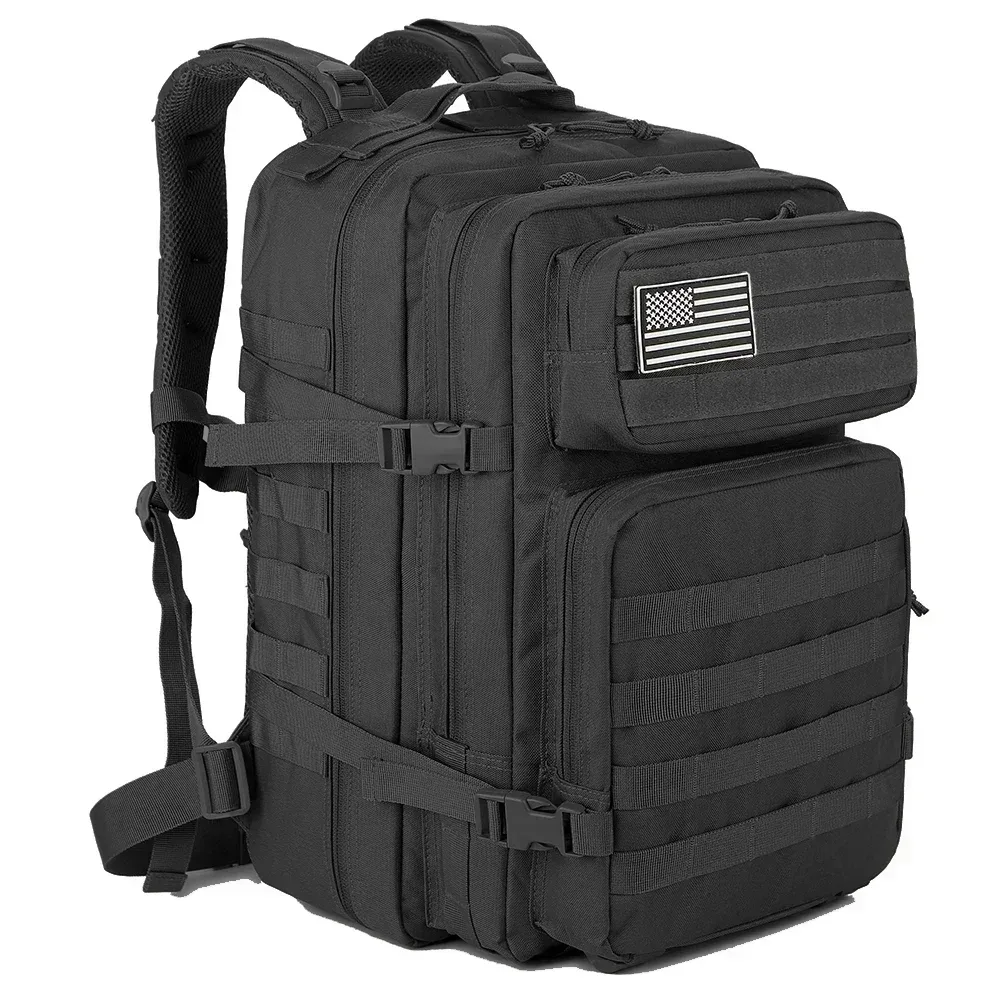 45l sac à dos tactique grande capacité sac à dos extérieur 3 jours fitness sac de randonnée randonnée camping équipement sacs à dos
