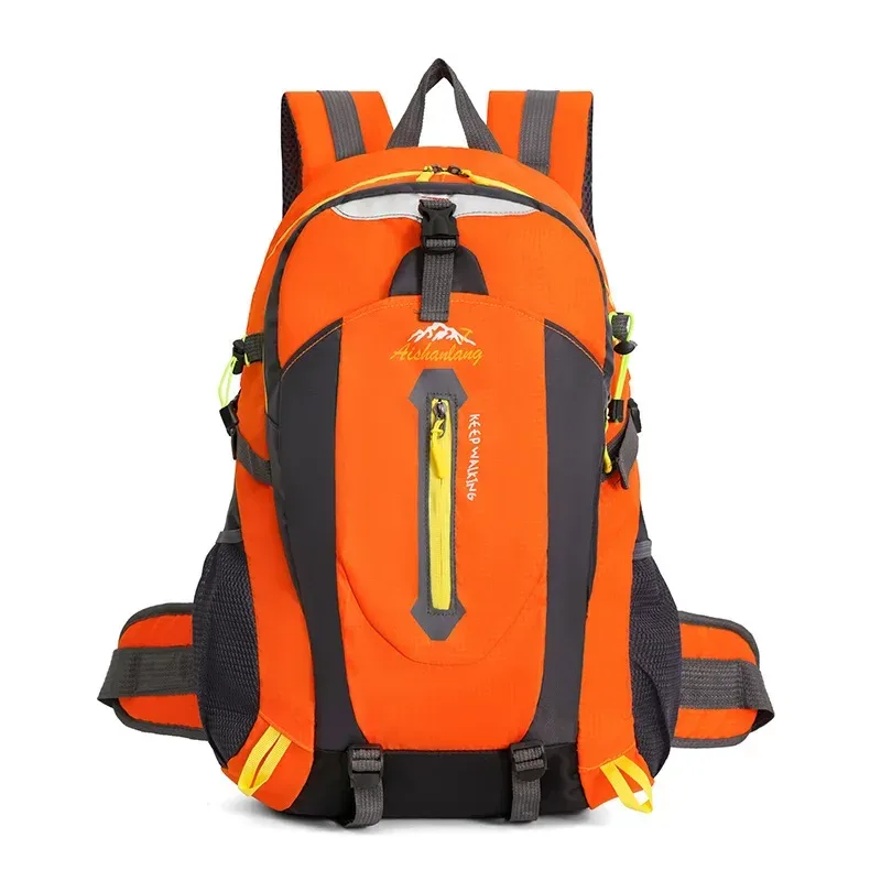 sac à dos à double épaule pour hommes, grande capacité, sac d'alpinisme en plein air, sac à bagages de loisirs, cartable de sport tendance