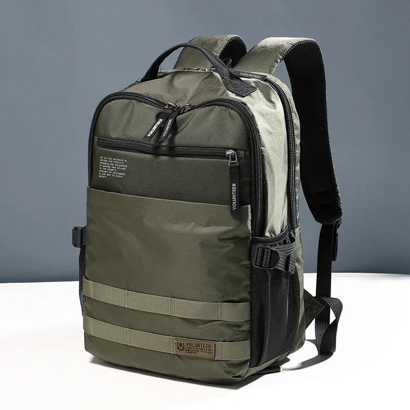 volunteer sac à dos pour ordinateur portable pour hommes affaires collège école ordinateur sac voyage randonnée escalade sac à dos hommes sacs à dos 1829-07
