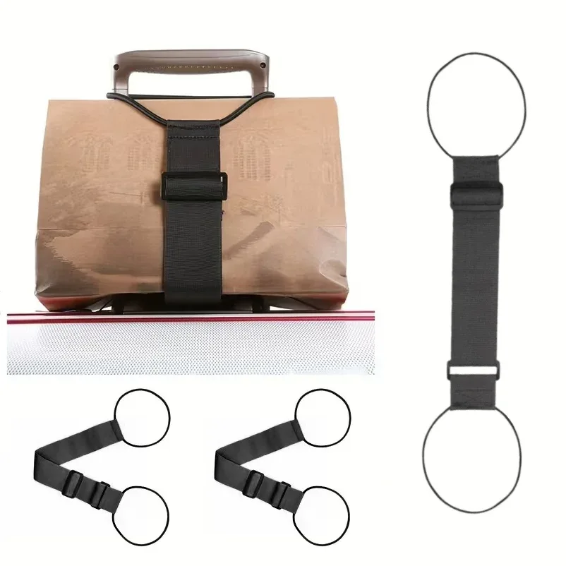sangle de bagage élastique réglable 2/1 pièce, sangle de transport pour valises, ceinture de sécurité de voyage, accessoires pour voyages d'affaires à l'aéroport