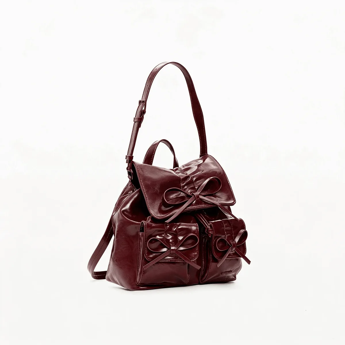 nouveau sac à dos simple original espagne 2026 grande capacité avec cordon tressé et broderie – sac à main luxe léger