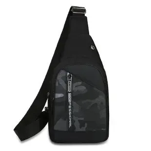 sac à dos de sport pour homme, sac de poitrine décontracté pour voyage, sac de cyclisme antivol, sac banane de course à bandoulière unique
