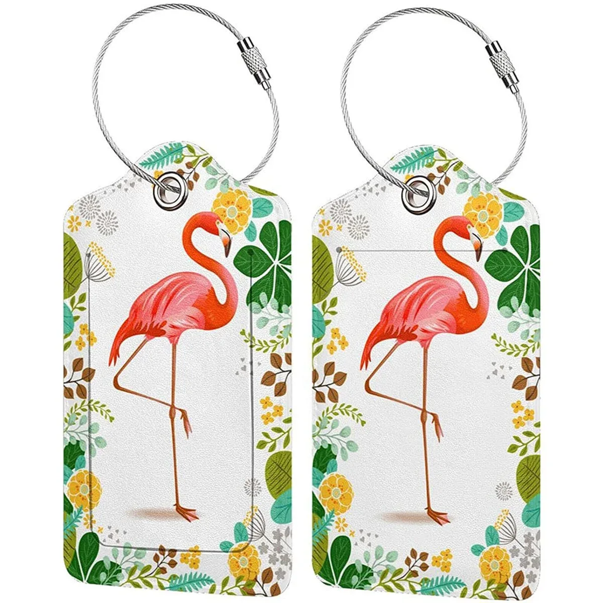 étiquette de bagage en cuir pu pour femmes et hommes, étiquette d'identification de valise, porte-nom et adresse pour bagages, accessoire de voyage