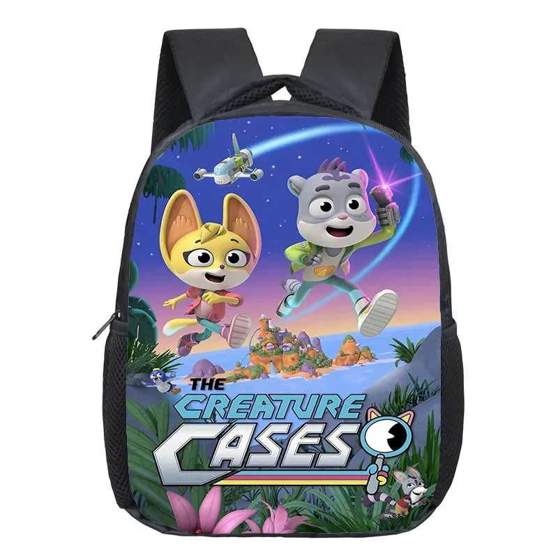 sac à dos scolaire the creature cases pour garçons et filles, motif dessin animé, sac à dos ludique pour enfants, sac à dos anime, sacs à dos à motif csaes, mochilas