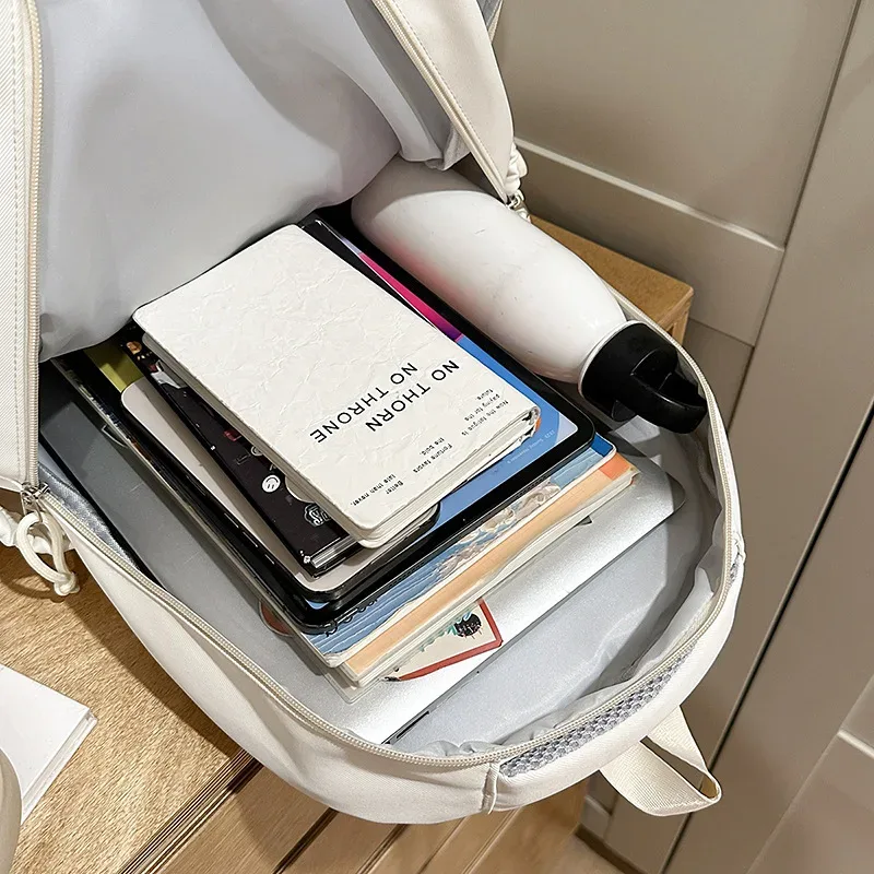 sac à dos scolaire pour adolescents, filles et garçons, sac pour ordinateur portable compatible avec les ordinateurs portables de 15,6 pouces, sac de voyage pour l'université, durable, décontracté, tendance, sac à dos pour étudiants pour femmes