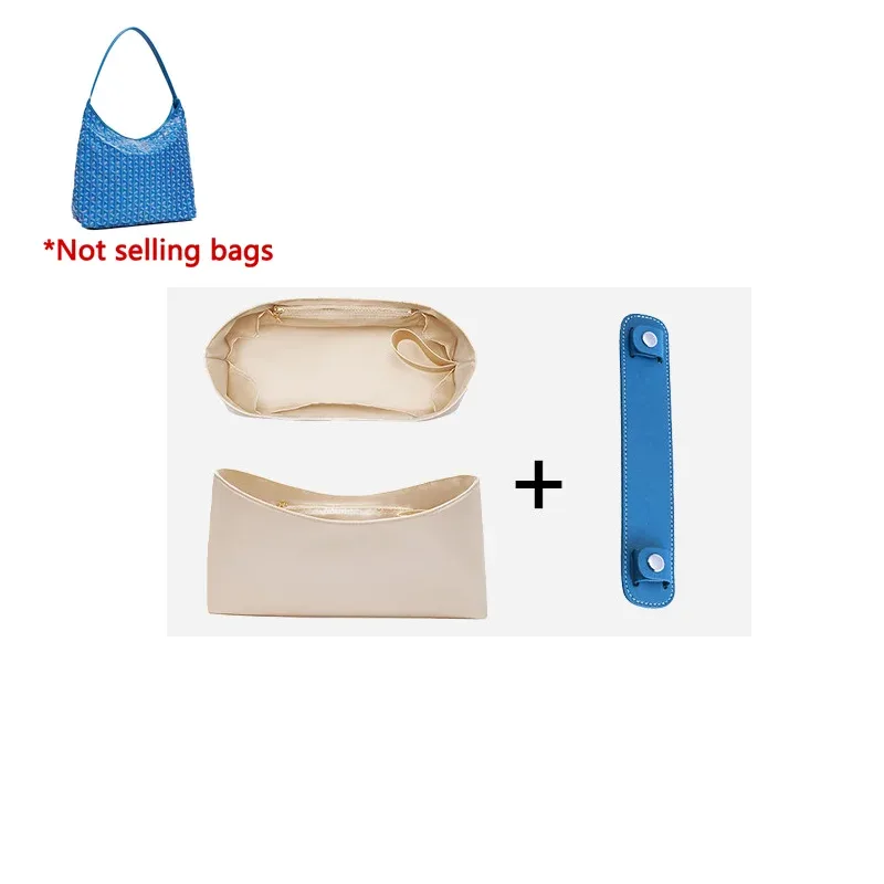 papier dupont pour sac bohe hobo, insert organisateur, sac durable et imperméable, support de rangement ordonné, doublure intérieure, accessoires de sac soignés