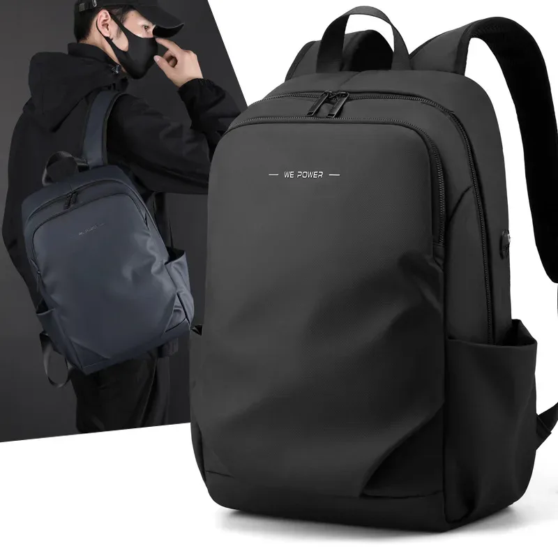 Sac à dos pour ordinateur portable imperméable pour homme, grande capacité, sac à dos de voyage d'affaires, sac à dos décontracté pour le travail, le bureau, l'université, l'usage quotidien