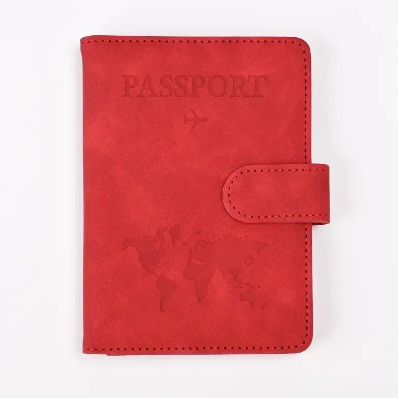 couvertures de passeport pour femmes et hommes, porte-passeport avec lettres imprimées, clips pour billets de vol, porte-carte de crédit bancaire, organisateur de voyage pour passeport