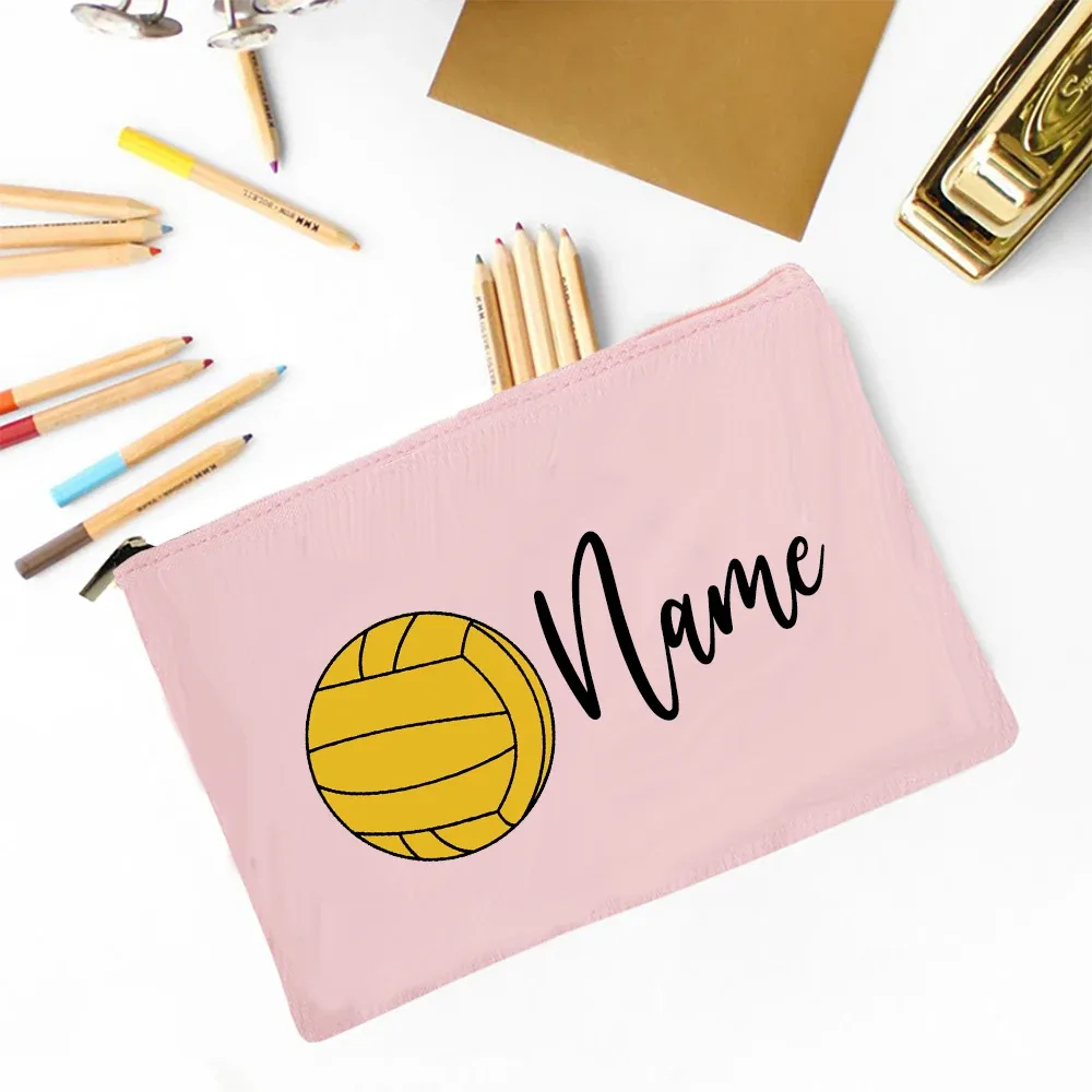 sac à crayons de football personnalisé, trousse à crayons avec nom personnalisé, fournitures de papeterie scolaire, sacs de rangement, cadeau de noël et d'anniversaire pour enfant