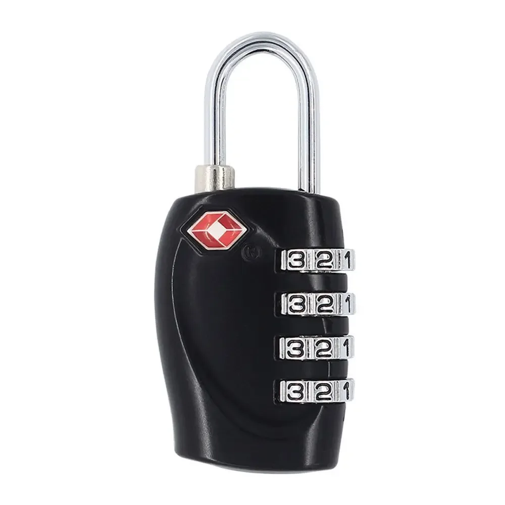 cadenas code douanier serrure tsa métallique noir argent sécurité voyage valise sac porte documents