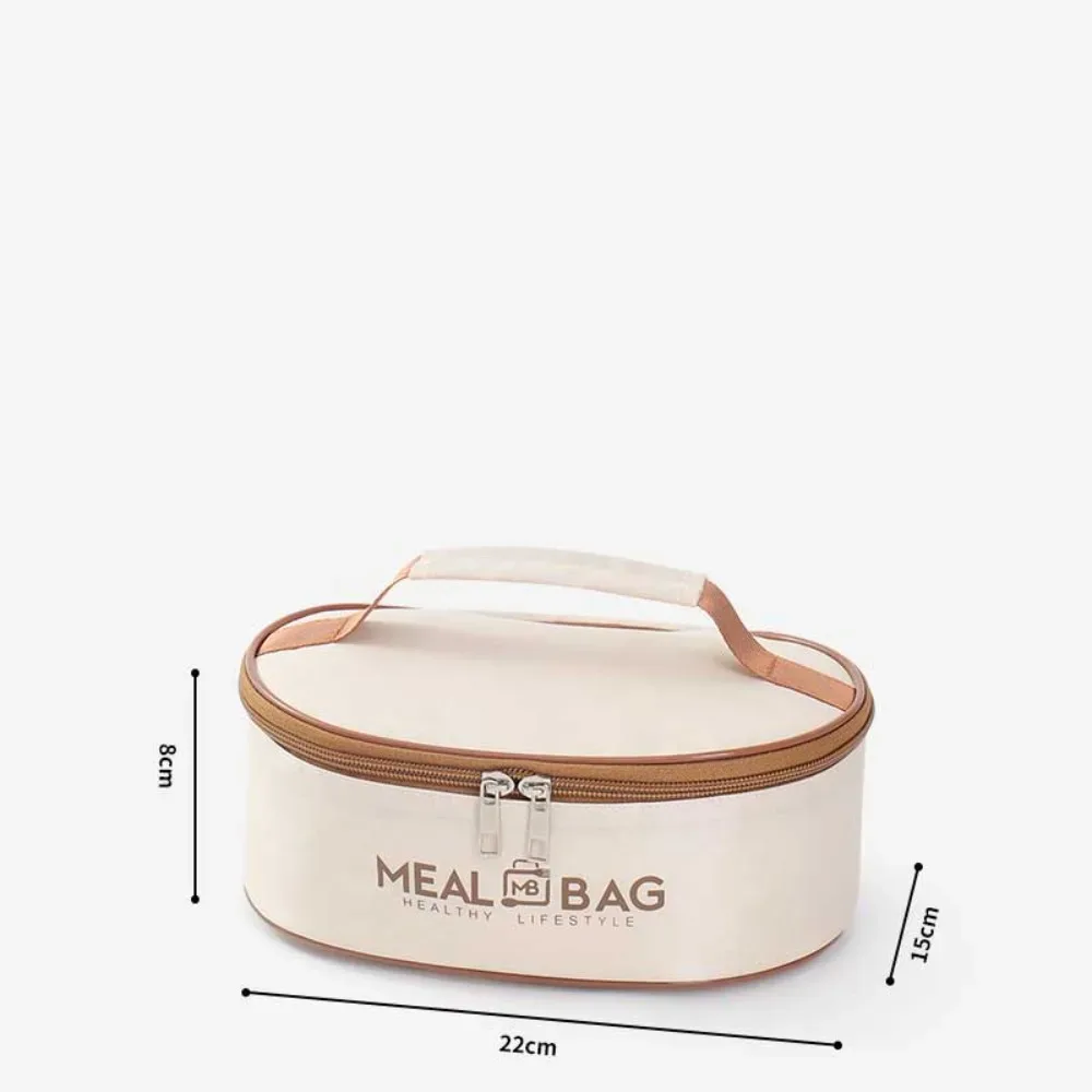 nouveau sac de rangement de boîte à déjeuner en papier d'aluminium, sac d'isolation thermique isolé oxford, sac thermique de grande capacité pour aliments, pique-nique