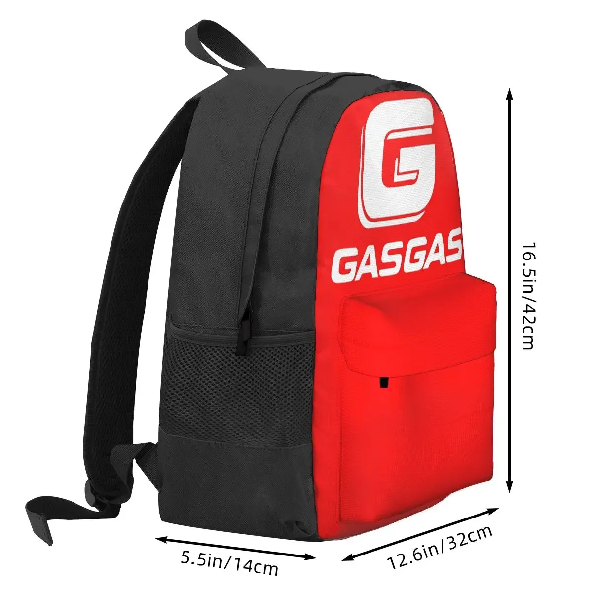 gasgas moto sacs à dos garçons filles bookbag grande capacité étudiants sacs d'école voyage sac à dos sac à bandoulière