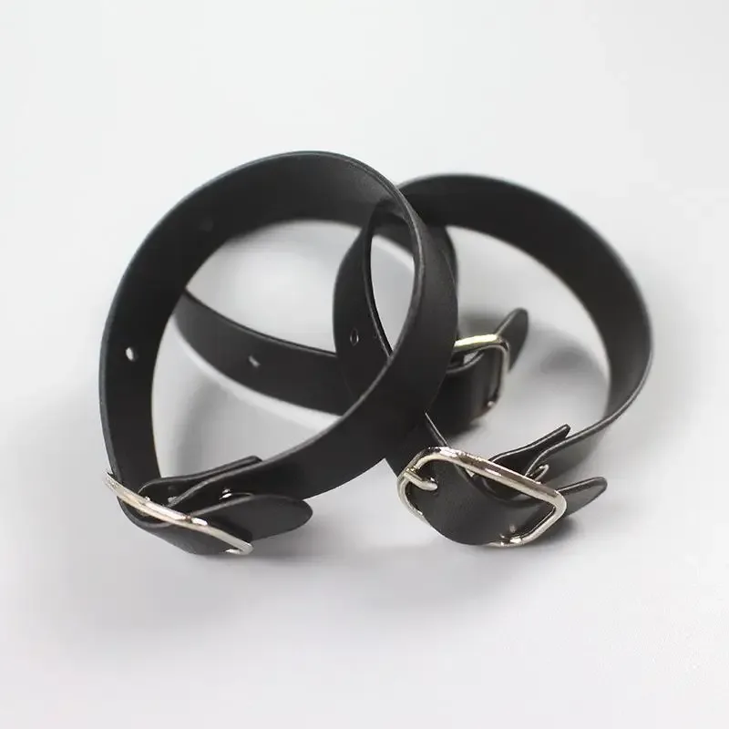 étiquette de bagage double face en pu avec boucle en alliage et rivet en cuivre antirouille pour étudiants – idéale pour la rentrée scolaire