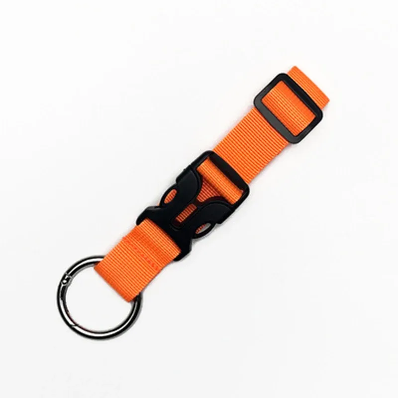 boucle de ceinture à dos, 1 pièce, bande de bagage, sac à dos multifonctionnel, boucle de suspension en nylon, crochet de valise portable, boucle de suspension