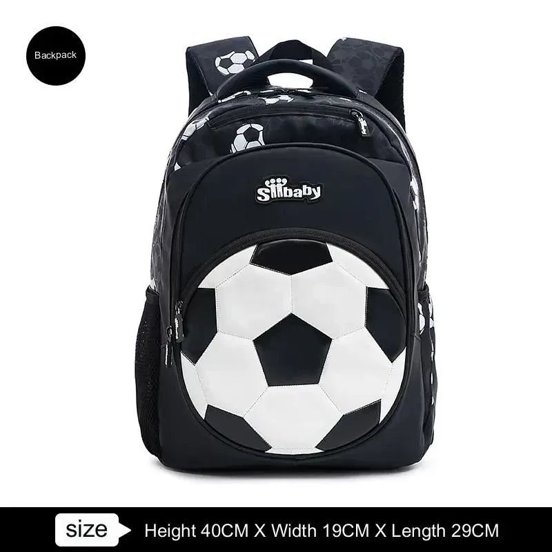 garçon football sac à dos enfants cartable anime sac à dos voyage sacs d'école pour adolescent mochila escolar infantil menino