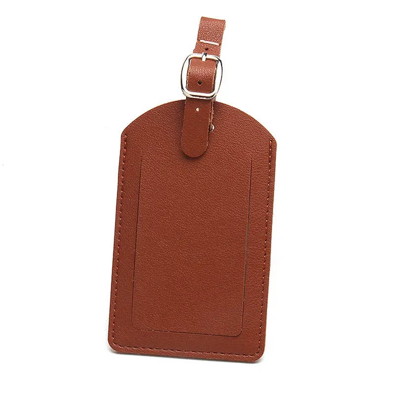 étiquette bagage porte cartes identité voyage accessoires compacts couleurs variées pochettes intérieures fermeture bouton doré usage international