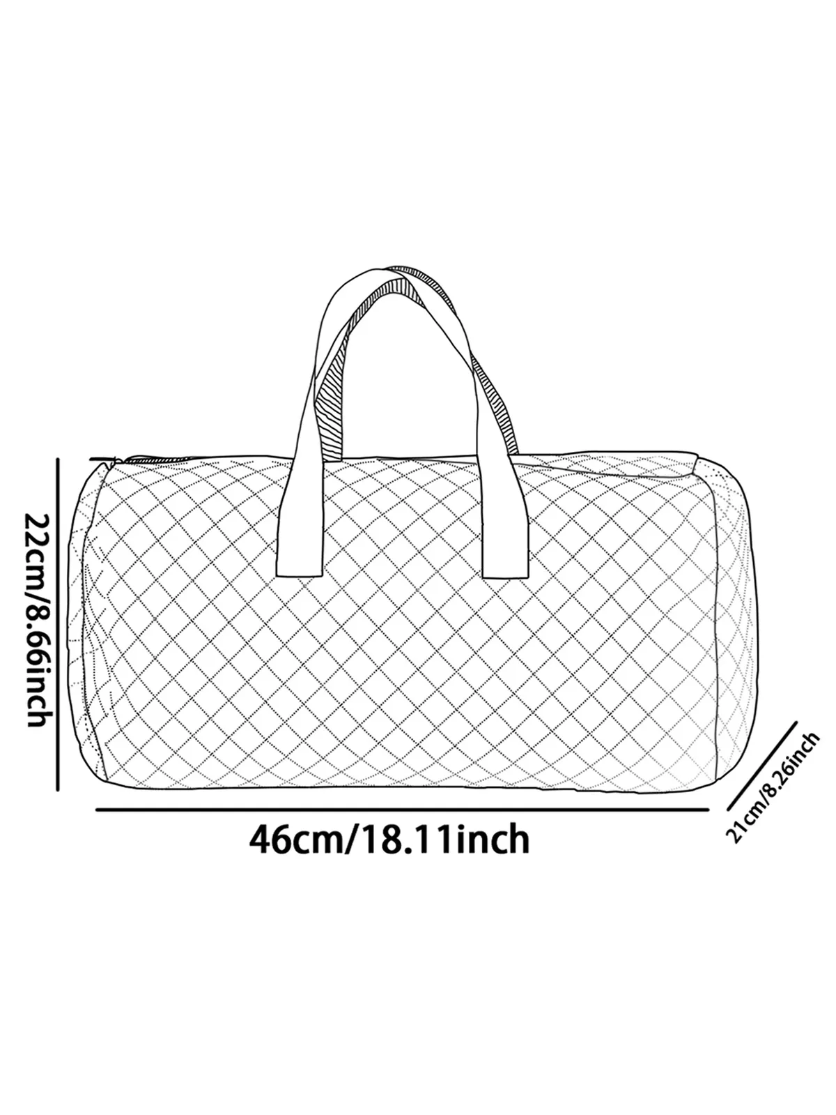 sac de sport imprimé chat de dessin animé coloré et mignon, 2 styles, sac à main portable adapté aux voyages de week-end, aux sports et aux courses, 1 pièce