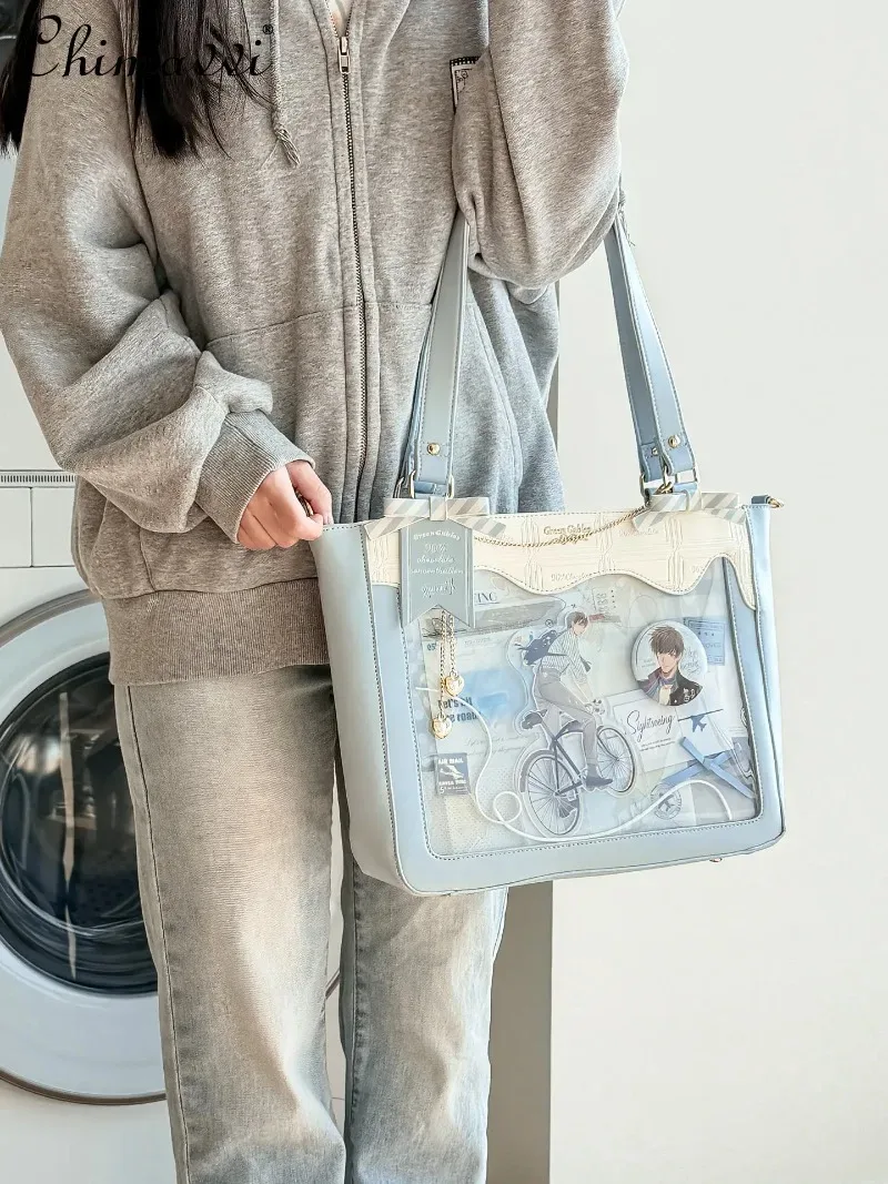 sac à bandoulière original pain bag 2026, nouveau style japonais, mode, grande capacité, pour ordinateur portable 14 pouces, pour femme de bureau