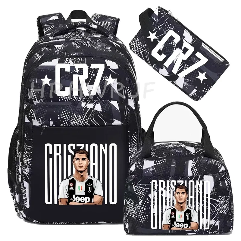 sacs à dos de sport cr7, sacs d'école camouflage pour ordinateur portable, pour hommes et femmes, sac à dos de grande capacité pour les voyages, le bureau, les trajets scolaires