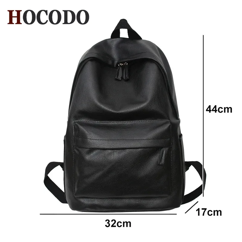 sac à dos femme en cuir pu de haute qualité sac d'école de grande capacité sac à dos pour ordinateur portable unisexe, sac à dos de voyage de mode sac à dos mochila