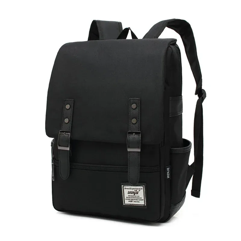 vintage unisexe oxford sacs à dos imperméables grande capacité hommes toile sac de voyage femmes étudiants livres scolaires sac à dos pour ordinateur portable