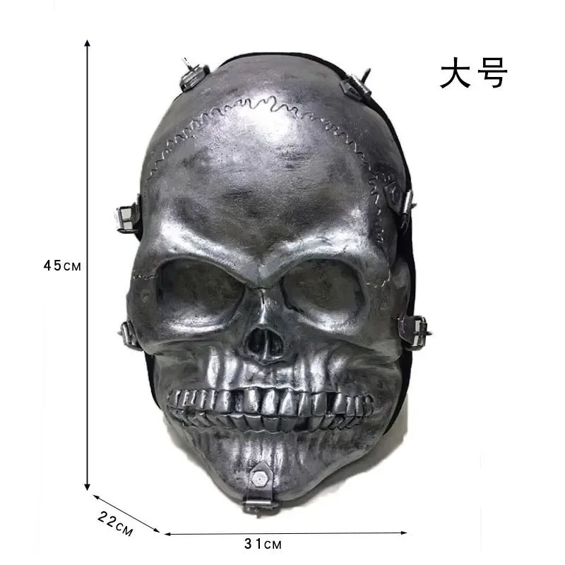 jierotyx – sac à dos personnalisé cool rock pour hommes, sac à bandoulière avec motif de grimace, tête de mort, drôle, achat de paquet