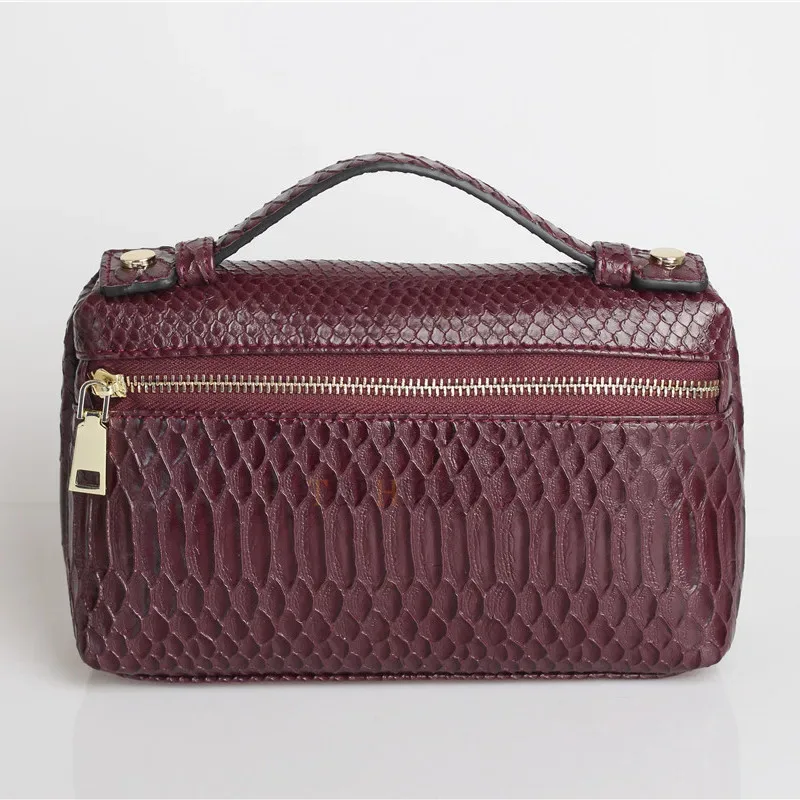 tophiigh-sac à main de maquillage portable pour femmes, pochette, sac à main, sac à main pour dames, sac à main, sac à main, savoir chaud, salle, rouge, café, mode