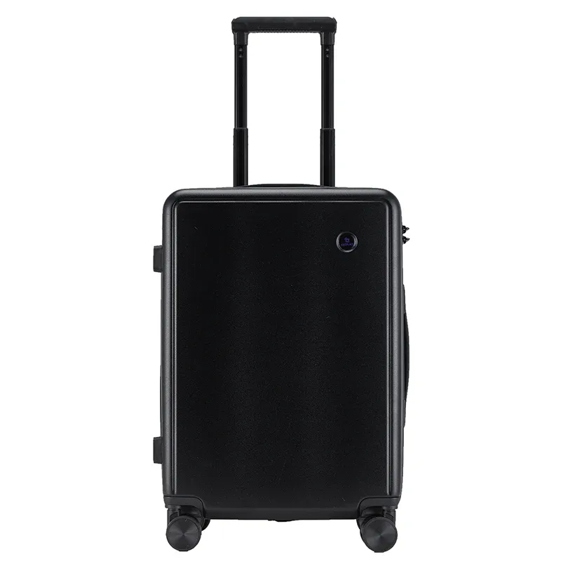 valise abs rigide blanc noir quatre roues poignée fonction téléphone grande capacité voyage famille vacances