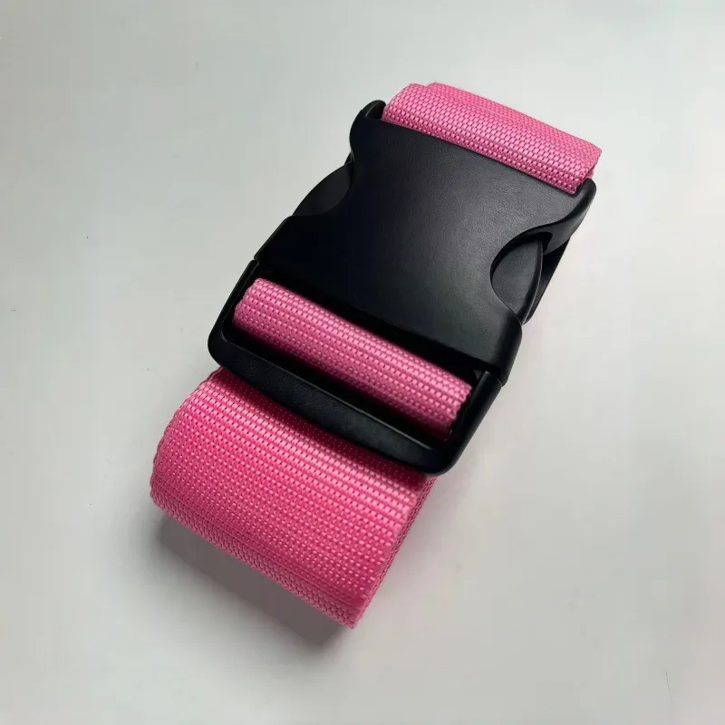 sangle de bagage en polypropylène, ceinture d'emballage arc-en-ciel antivol, accessoires pour valise de cabine, attache de sac