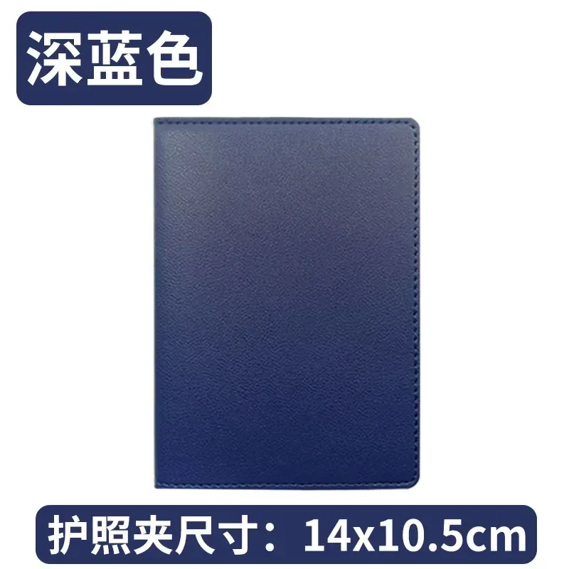 étui porte-passeport en cuir pu, accessoires de voyage, étiquettes de bagages, porte-billet d'affaires, couverture de passeport pour femmes et filles
