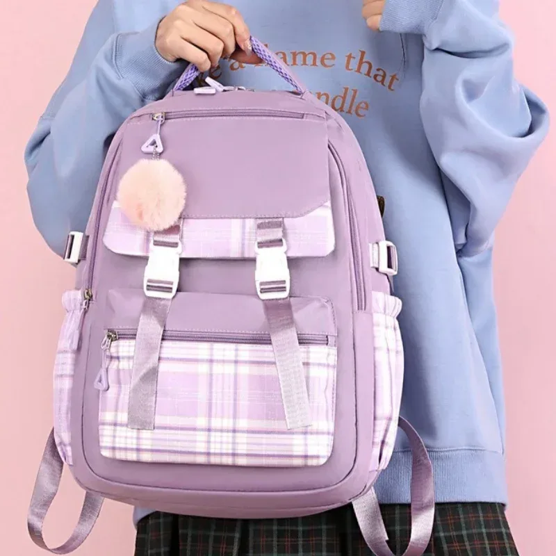 1pc mignon sac à dos de haute qualité pour adolescentes sac d'école élégant sac à dos de voyage décontracté pour les étudiants sac à dos durable pour les filles
