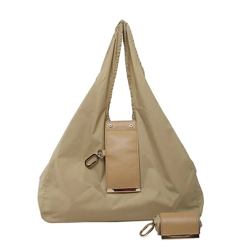 sac de rangement élégant pour accessoires et porte-clés de voyage, sac de courses pratique et écologique de grande capacité