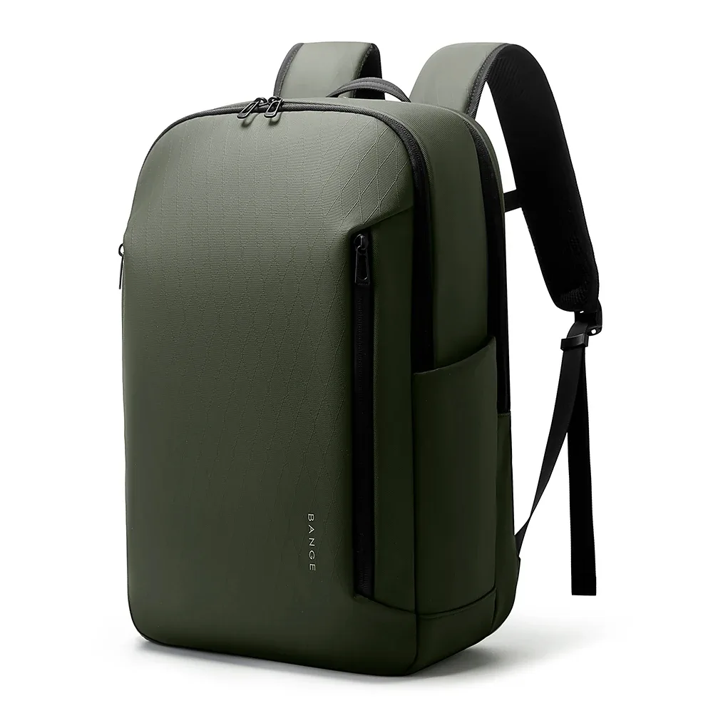 sac dos tpu noir bandes fixation poignée souple compartiment ordinateur portable polyester polyvalent voyage affaires
