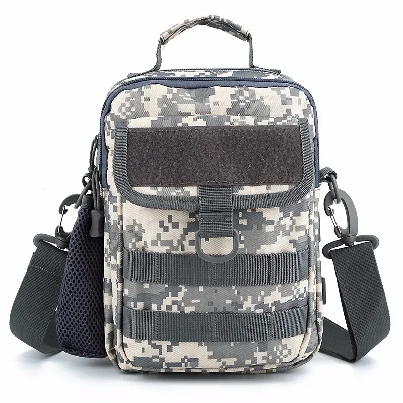 sac de taille tactique molle, sac à main d'extérieur étanche camping voyage randonnée trekking chasse sacs à bandoulière messager sac de pêche
