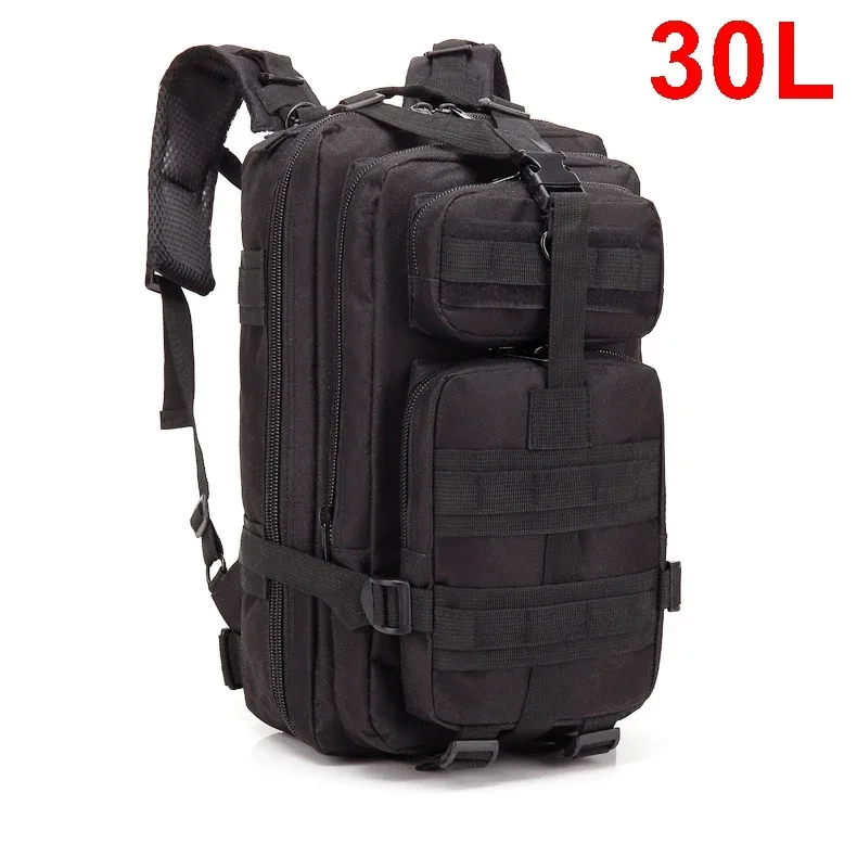 30/50l homme sacs à dos tactiques sacs de voyage survie en plein air 3p sac d'assaut edc molle pack pour trekking sac de chasse