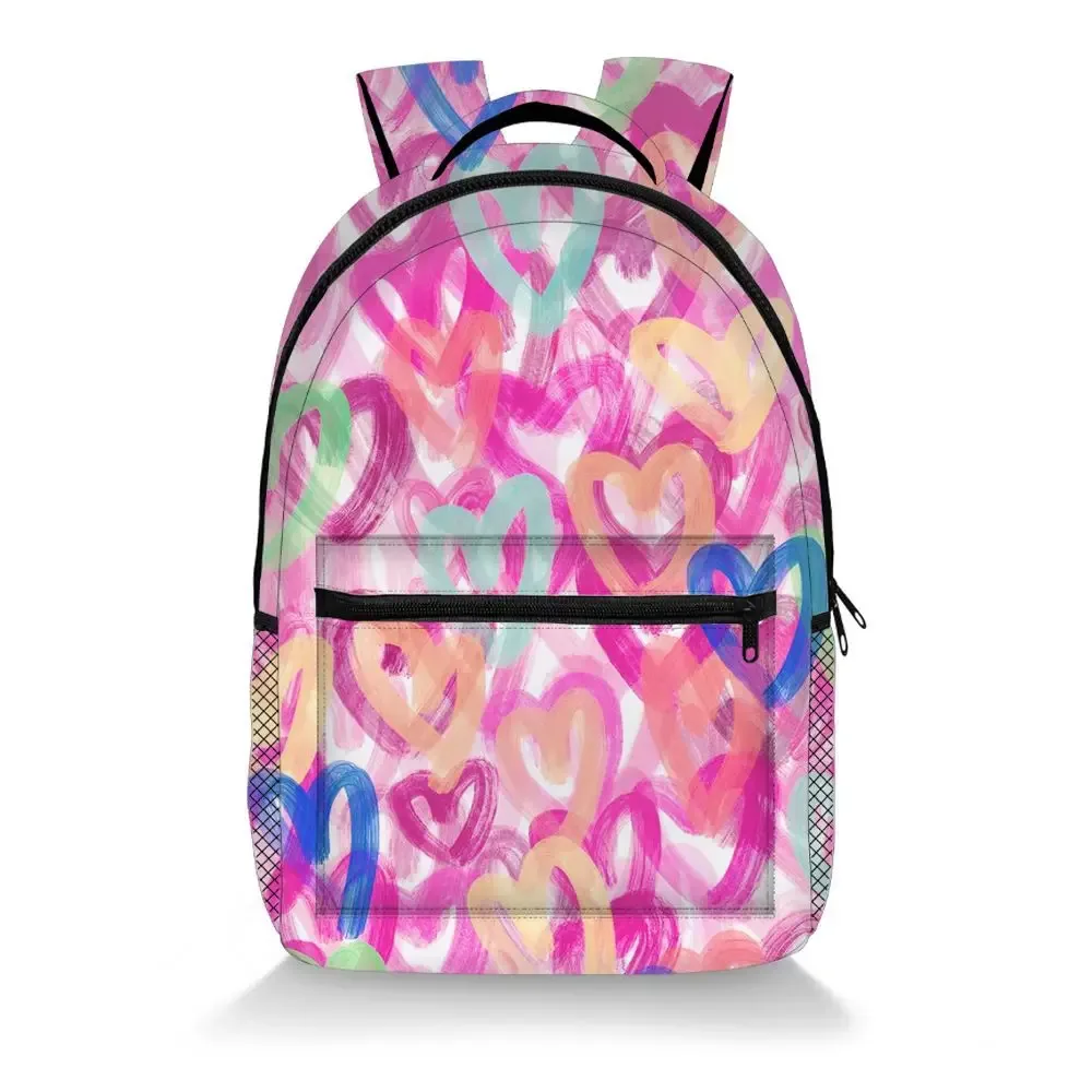 sac à dos hip hop populaire pour étudiants, sac à dos coloré à géométrie colorée, impression 3d, oxford, imperméable, pour garçons/filles, sacs à dos de voyage