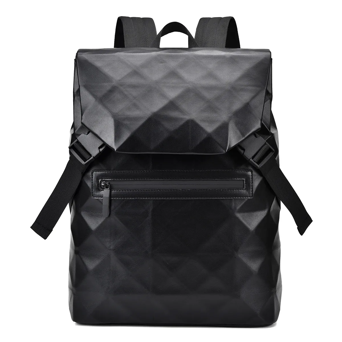 sac à dos à motif géométrique pour hommes, sac à dos décontracté résistant à l'eau, sac de voyage de grande capacité
