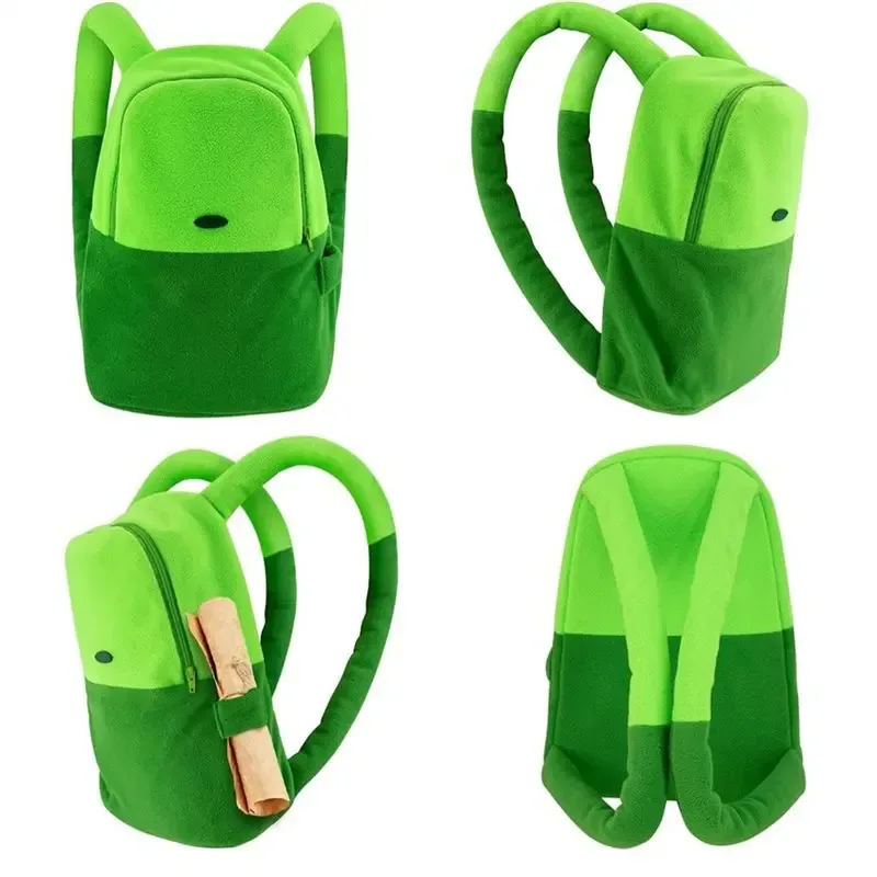 abrt-vert sac à dos de sport personnage d'anime dessin animé unisexe cosplay costume accessoires sac pour adulte utilisation quotidienne fête vert