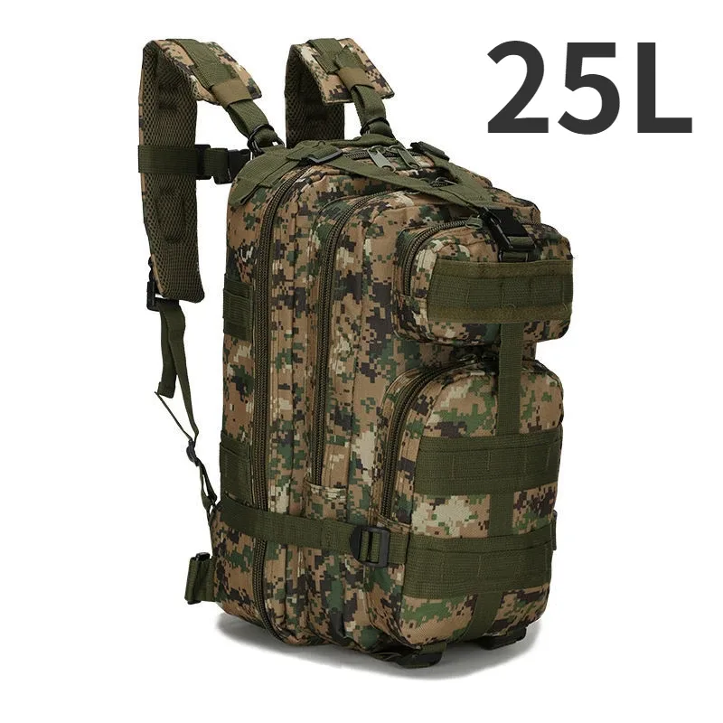 sac dos nylon tactique camouflage beige bleu vert rose 50l randonnée camping sport extérieur