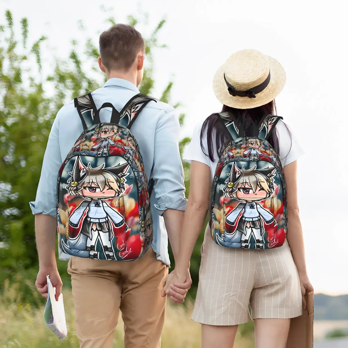 sac à dos gacha life pour jeunes, sac à dos tendance, sacs à dos respirants pour adolescents, sacs à dos pour le lycée, sac à dos personnalisé