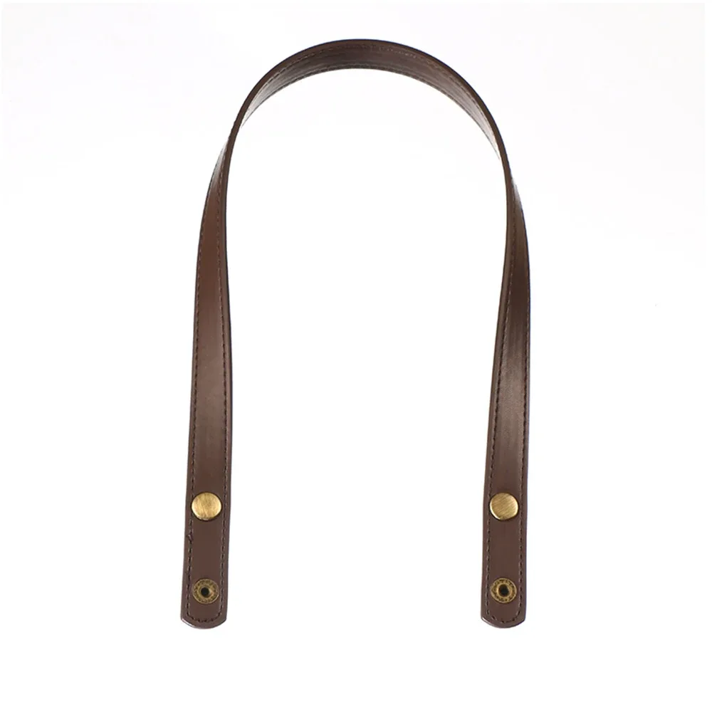 sangle de sac en cuir pu de 60cm, 1 pièce, avec bouton-pression, 1.8cm de large, poignée de sac à bandoulière pour femmes, poignées de remplacement, accessoires de sac
