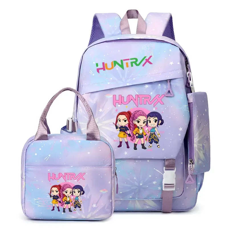 sac à dos kpop demon hunters, capacité importante, rumi mira zoey, sacs d'école, sacs de voyage, sac à dos pour ordinateur portable, nouvelle mochila pour étudiants, sacs cadeaux