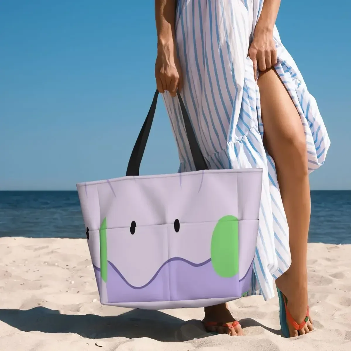 sac de voyage de plage goomy, sac fourre-tout personnalisable de grande capacité, cadeau d'anniversaire, motif multi-styles