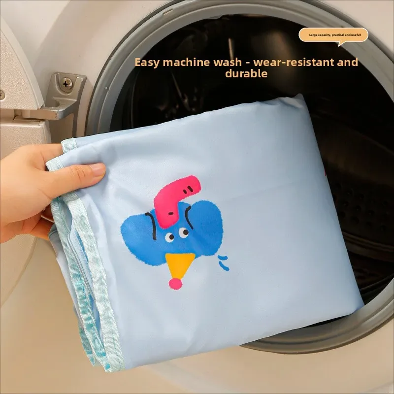 sac de rangement pour vêtements grande capacité, organisateur de voyage suspendu, motif dessin animé mignon, pour armoire, chaussures, sous-vêtements et soutiens-gorge