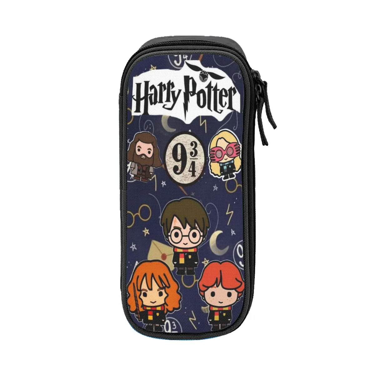 nouveaux étuis à crayons h-hp-p harrys potters, étui à crayons, porte-stylos pour fille et garçon, grands sacs de rangement, cadeaux de bureau, accessoires